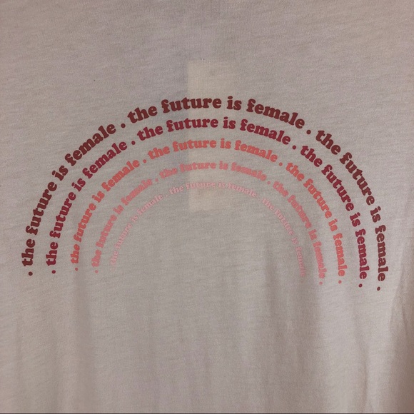 NWT C&C California "The Future is Female" Tee | Blush in Color | Size Medium - Picture 4 of 8